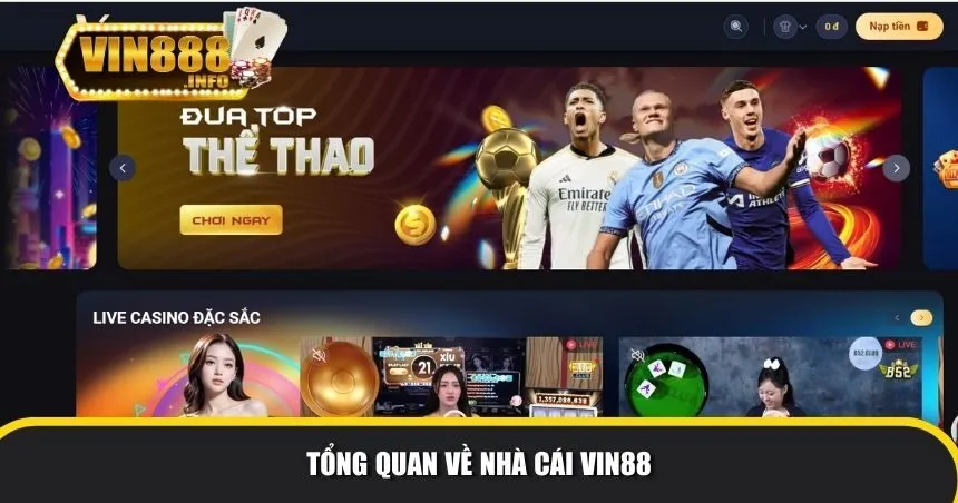 Tổng quan về nhà cái Vin88 Tổng quan về nhà cái Vin88